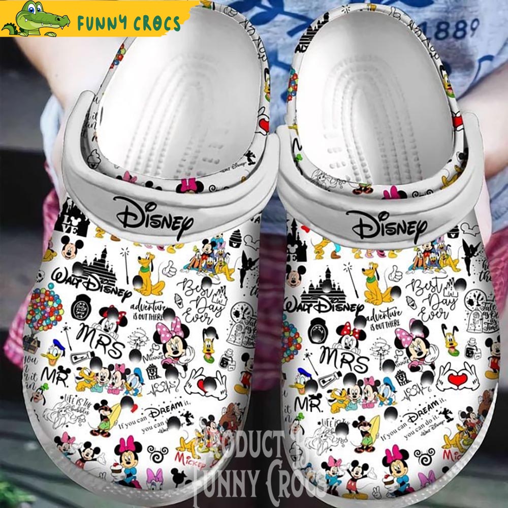 Walt Disney Best Day Ever Crocs Shoes