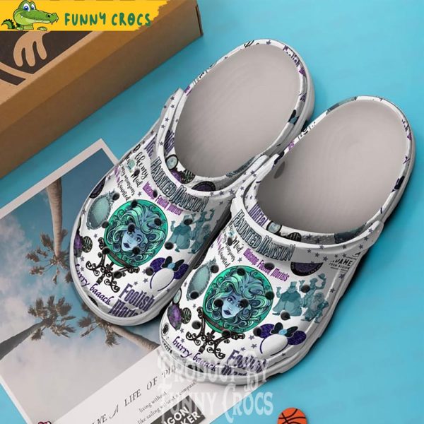 Welcome Foolish Mortals To The Haunted Mansion Crocs Clogs