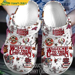 Welcome To The Upside Down Stranger Things Crocs Shoes 1