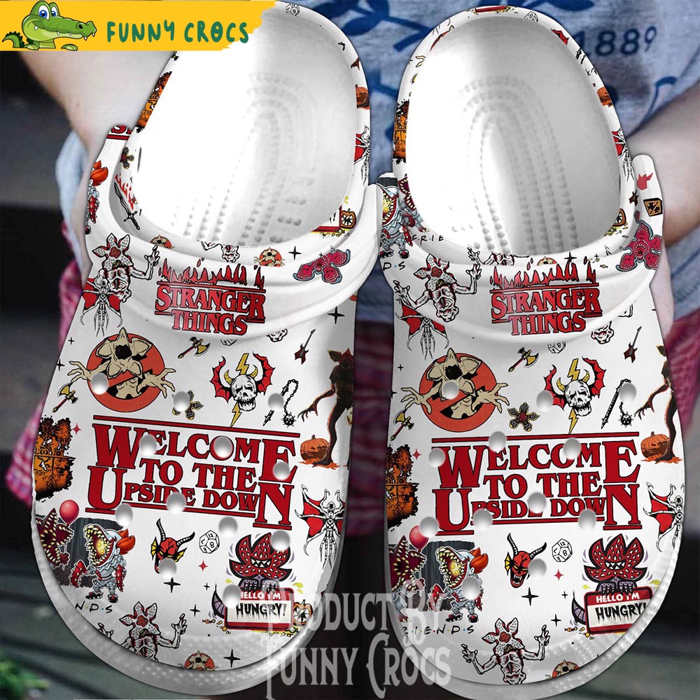 Welcome To The Upside Down Stranger Things Crocs Shoes - Discover ...