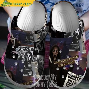 What Your Favorite Scary Movie Scream Crocs Clogs