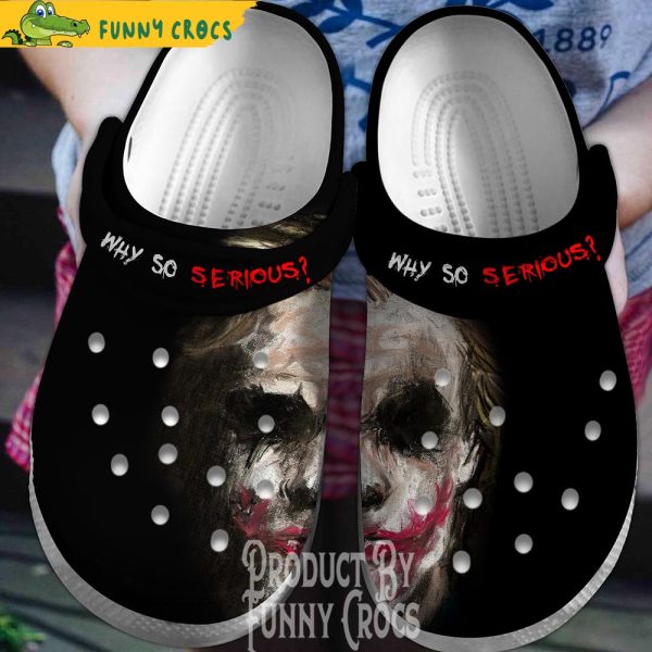 Why So Serious Joker Crocs Clogs