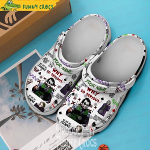 Why So Serious Joker Movie Crocs Shoes 2