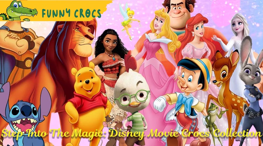 Step Into The Magic: Disney Movie Crocs Collection