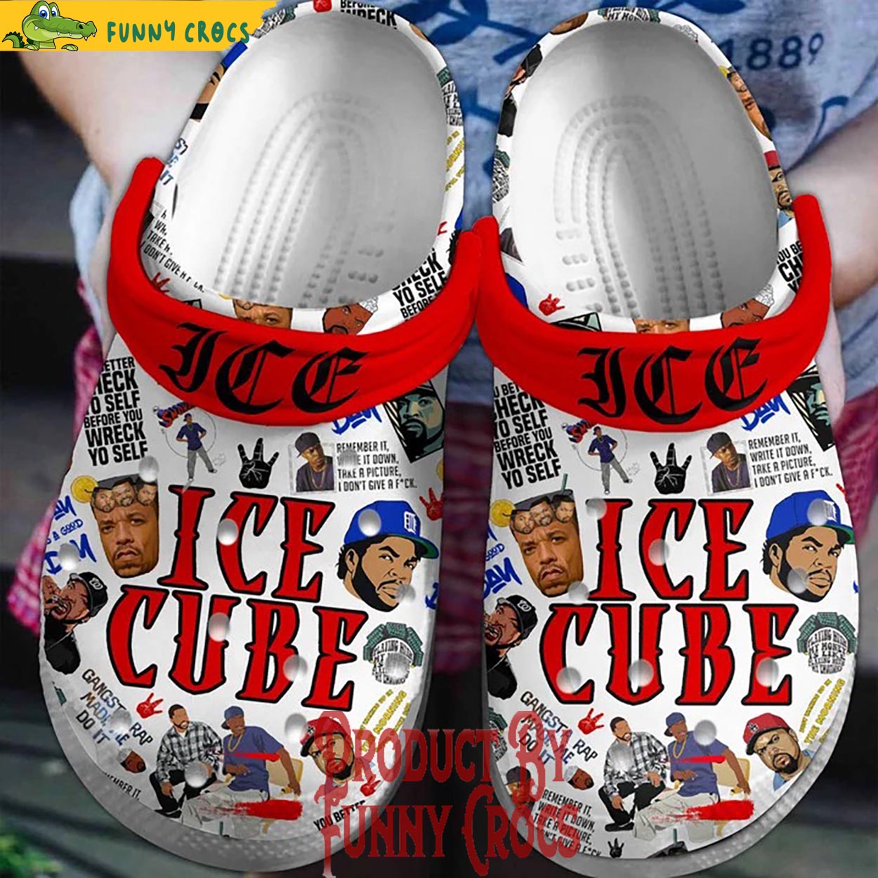 Ice Cube Crocs Shoes