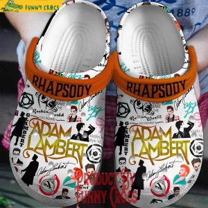 Adam Lambert Crocs Shoes 1