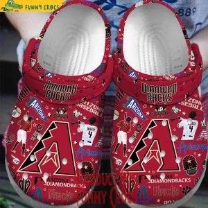 Arizona Diamondbacks Logo Crocs Shoes