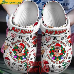 Bad Bunny Christmas Crocs Clogs Shoes 1