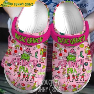 Basic Grinch Crocs Shoes