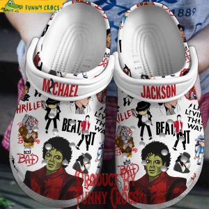 Beat It Michael Jackson Crocs