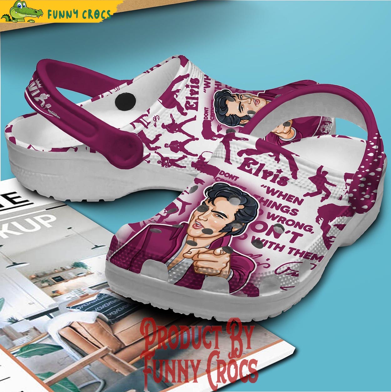 Best Elvis Quotes Crocs Shoes