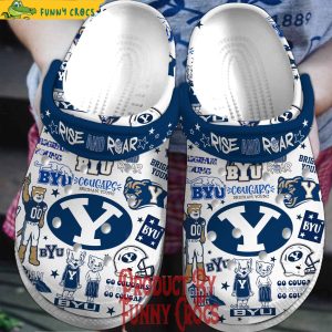 Byu Cougars Crocs Shoes 1