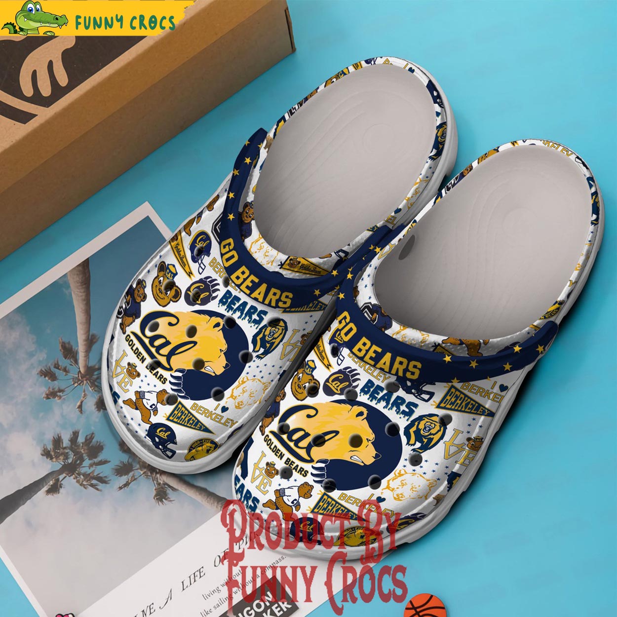 Cal Golden Bears Crocs Shoes - Discover Comfort And Style Clog Shoes ...