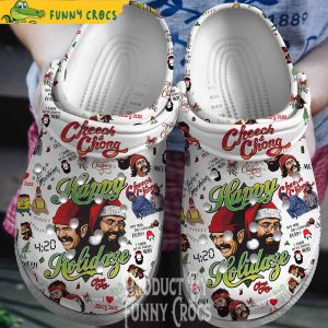 Cheech And Chong Christmas Crocs Shoes 1