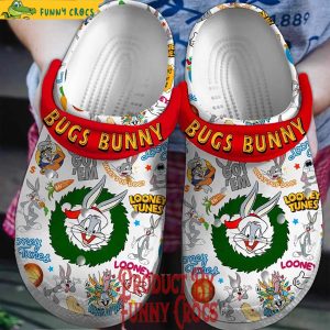 Christmas Bugs Bunny Crocs Clogs For Men