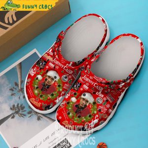 Christmas With You Johnny Cash Crocs Shoes 2