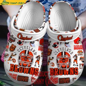 Cleveland Browns Crocs For Adults
