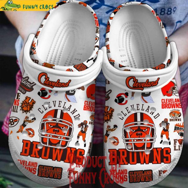 Cleveland Browns Crocs For Adults - Discover Comfort And Style Clog ...