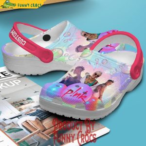 Custom P!nk Crocs Clogs
