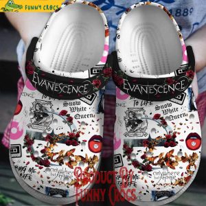 Evanescence Crocs Clogs Shoes 1