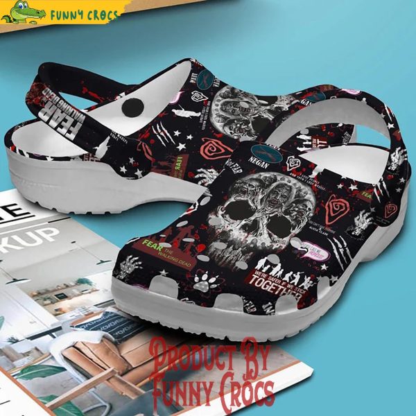 Fear The Walking Dead Crocs Clogs Shoes