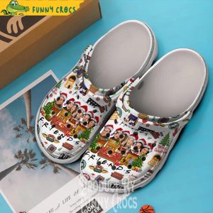 Friends Central Perk Christmas Crocs Shoes 1