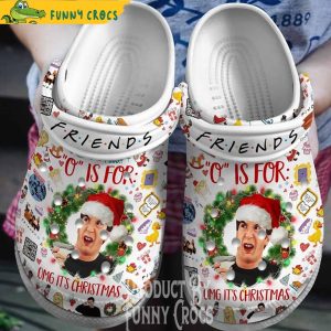 Friends O Is For Omg It’s Christmas Crocs Clogs