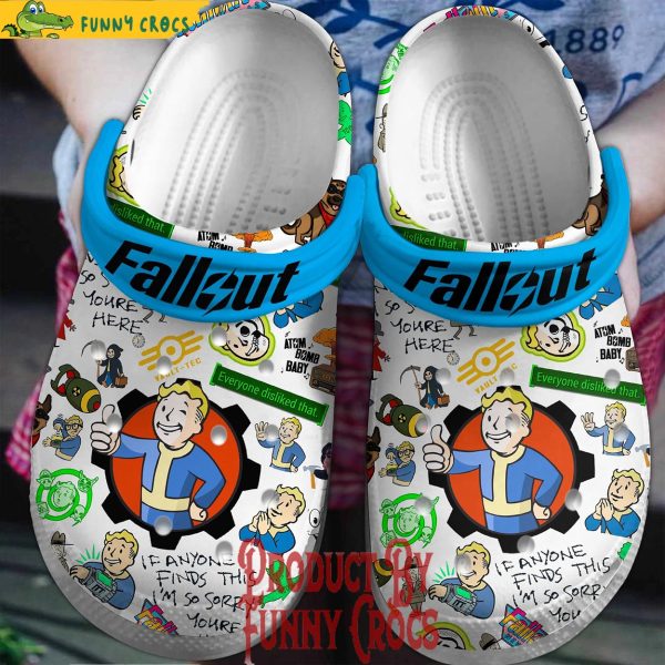 Game Fallout Crocs Shoes