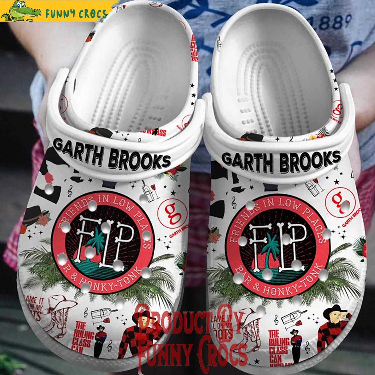 Garth Brooks Crocs Shoes