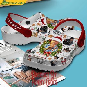 George Strait Christmas Crocs Shoes