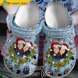 Gilmore Girls Christmas Crocs Clogs 1