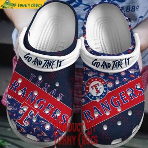 Go And Take It Texas Rangers Crocs 1