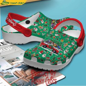 Grateful Dead Christmas Green Crocs 3