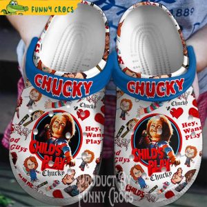 Halloween Child’s Play Chucky Crocs