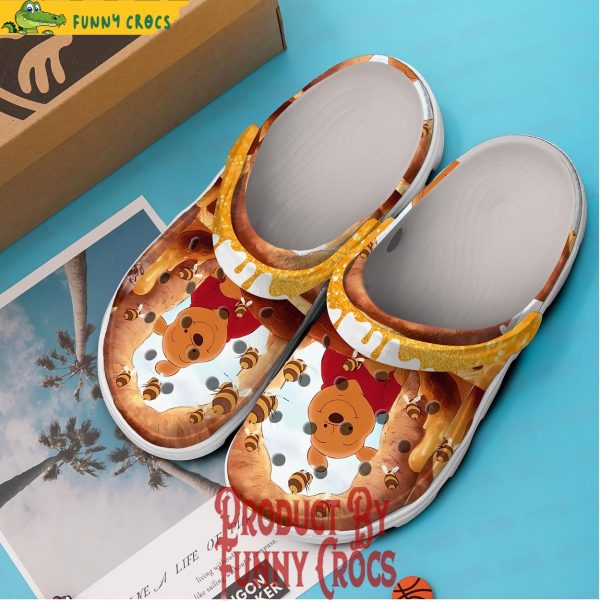 Honey Winnie The Pooh Crocs Shoes