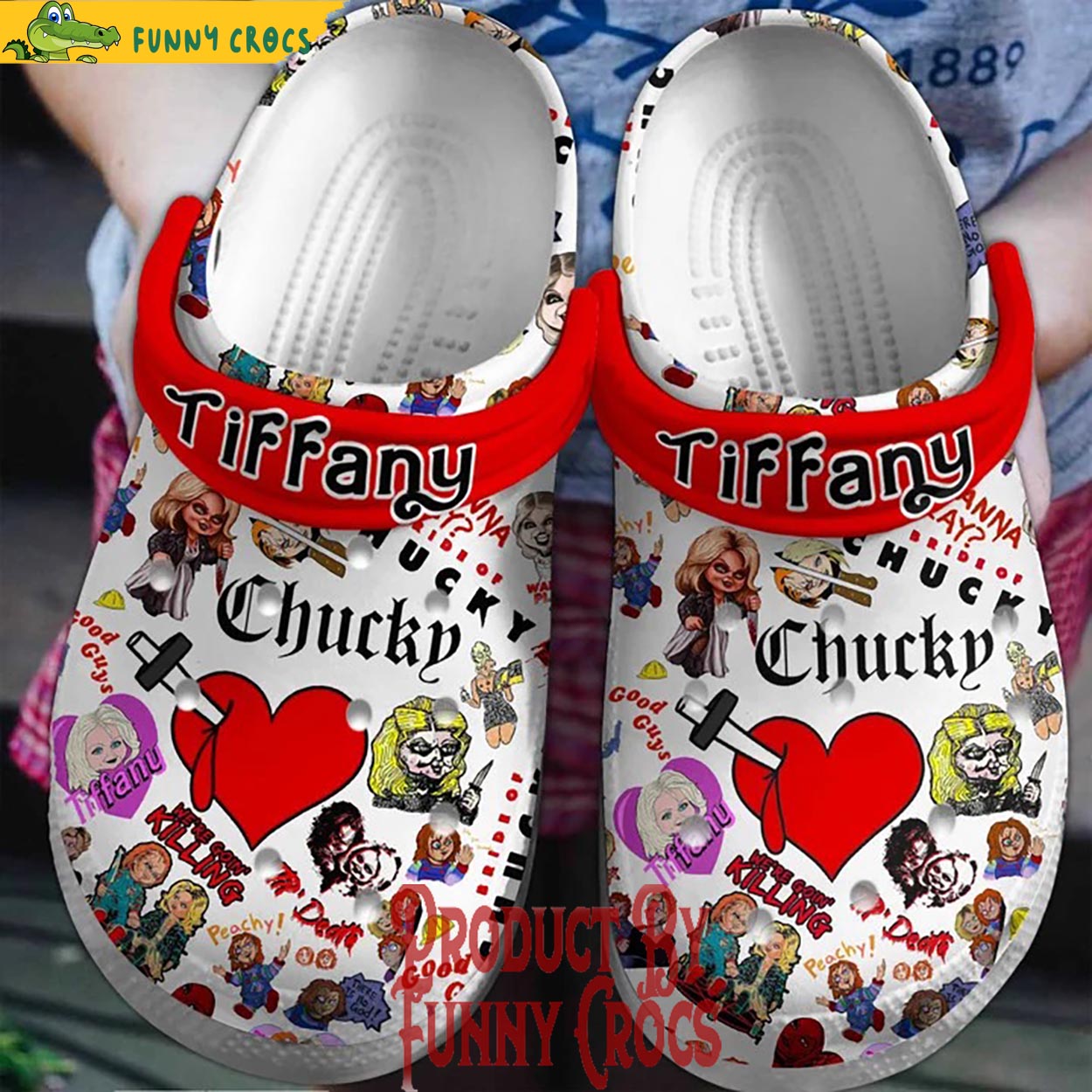 Tiffany Chucky Crocs Shoes