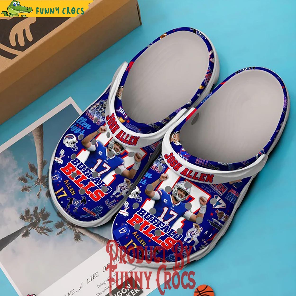 Josh Allen Buffalo Bills Crocs - Discover Comfort And Style Clog Shoes ...