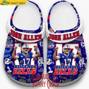 Josh Allen Buffalo Bills Crocs