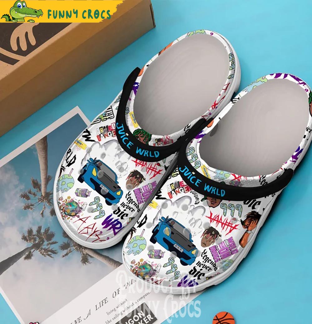 Juice Wrld Crocs - Discover Comfort And Style Clog Shoes With Funny Crocs