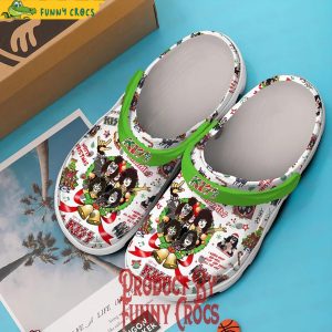 Kiss Christmas Crocs Shoes 2