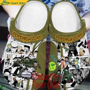 Limited Edition One Piece Roronoa Zoro Crocs 1