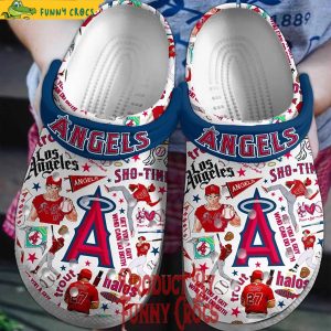 Los Angeles Angels of Anaheim Crocs Shoes 1