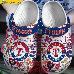MLB 2023 Texas Rangers Crocs
