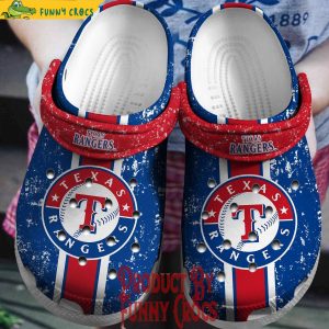 MLB Texas Rangers Crocs Slippers