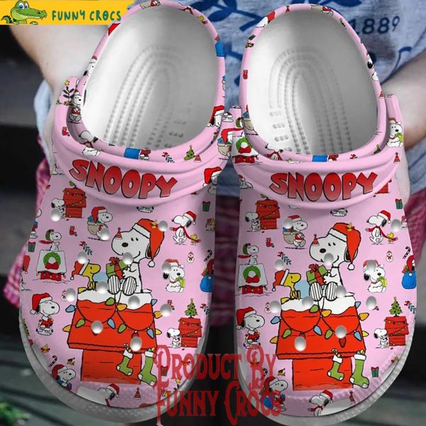 Merry Christmas Gifts Snoopy Crocs