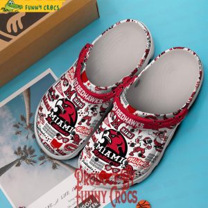Miami Redhawks Crocs Shoes 3