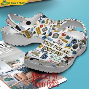 Movie Christmas The Polar Express Crocs Shoes