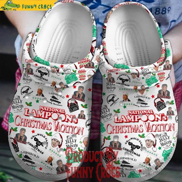National Lampoon's Christmas Vacation Crocs Slipper Shoes - Discover ...