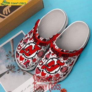 New Jersey Devils Raise Hell Crocs Shoes 3