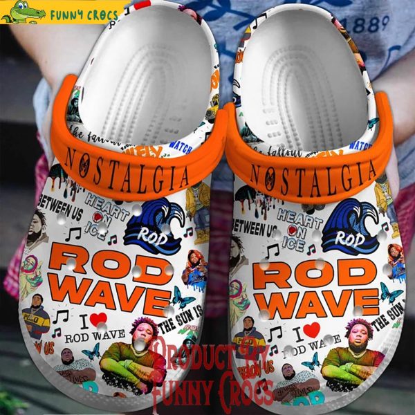 Nostalgia Rod Wave Crocs Clogs Shoes
